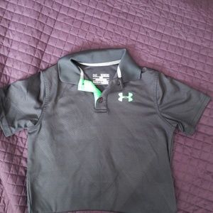 Boys under armour polo shirt